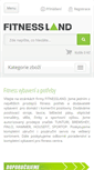 Mobile Screenshot of fitnessland.cz